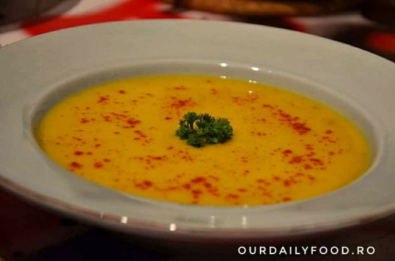 Supa crema de dovleac - reteta de post
