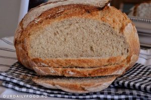 Paine cu faina integrala fara framantare