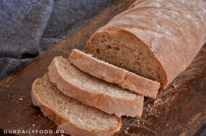 Paine cu faina integrala fara framantare