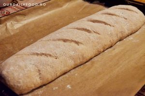 Paine cu faina integrala fara framantare