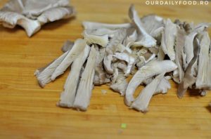 Ciorba de pleurotus sau ciorba de burta falsa