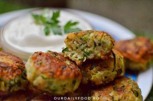Chiftelute delicioase cu zuchini si emental