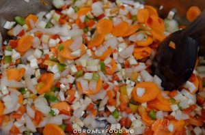 Ciorba de legume cu taitei de casa