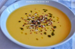 Supa crema de cartofi si praz