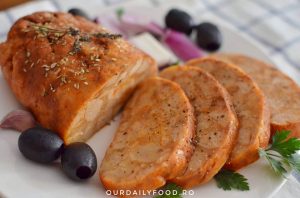 Rulada/salam din soia texturata