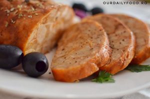 Rulada/salam din soia texturata