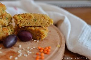 Chiftele din linte rosie- reteta de post