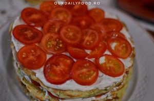 Tort aperitiv de dovlecei