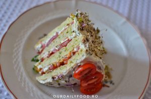 Tort aperitiv de dovlecei