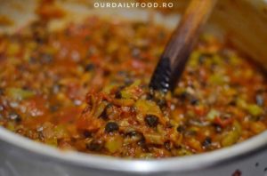 Lasagna vegetariana cu legume si bechamel