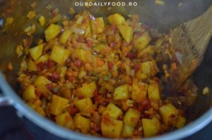 Ciorba de fasole alba si kale