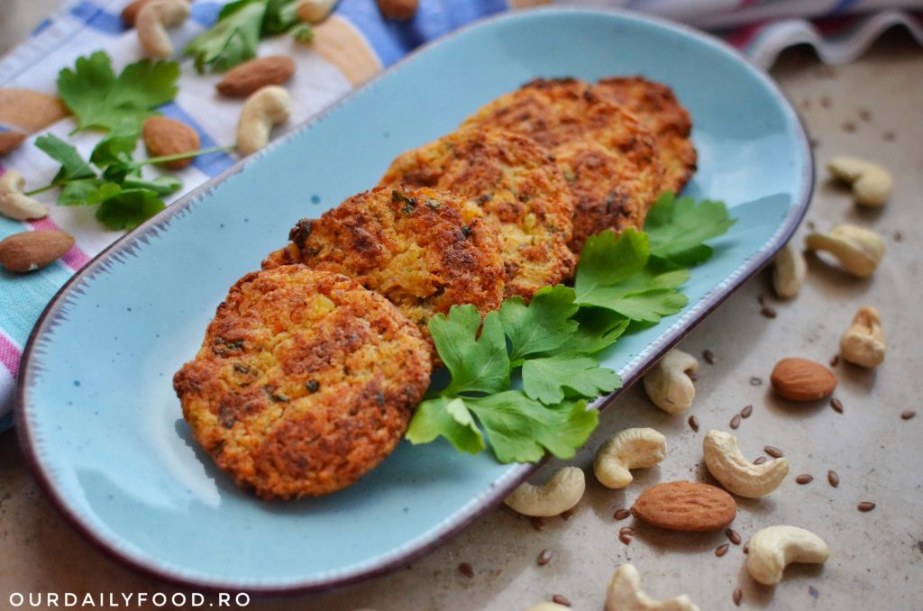 Chiftele de legume cu migdale si caju - vegan, fara gluten