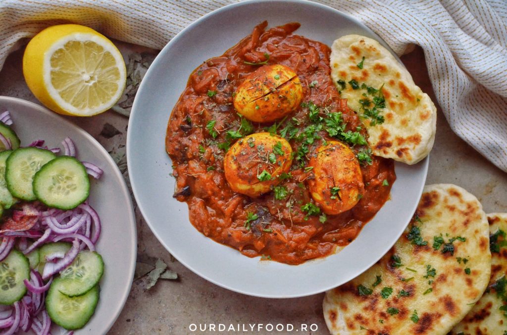 Curry delicios cu oua