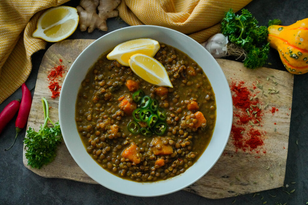 Curry de linte si dovleac